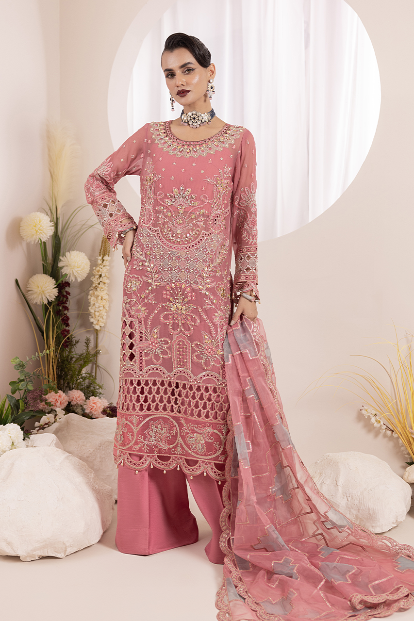 Diara Couture | Aaraish Formals | SALEHA - SF-09 by Diara Couture - Designer Dress - Type: Ladies Clothes - Available at Libayah - 100% Original