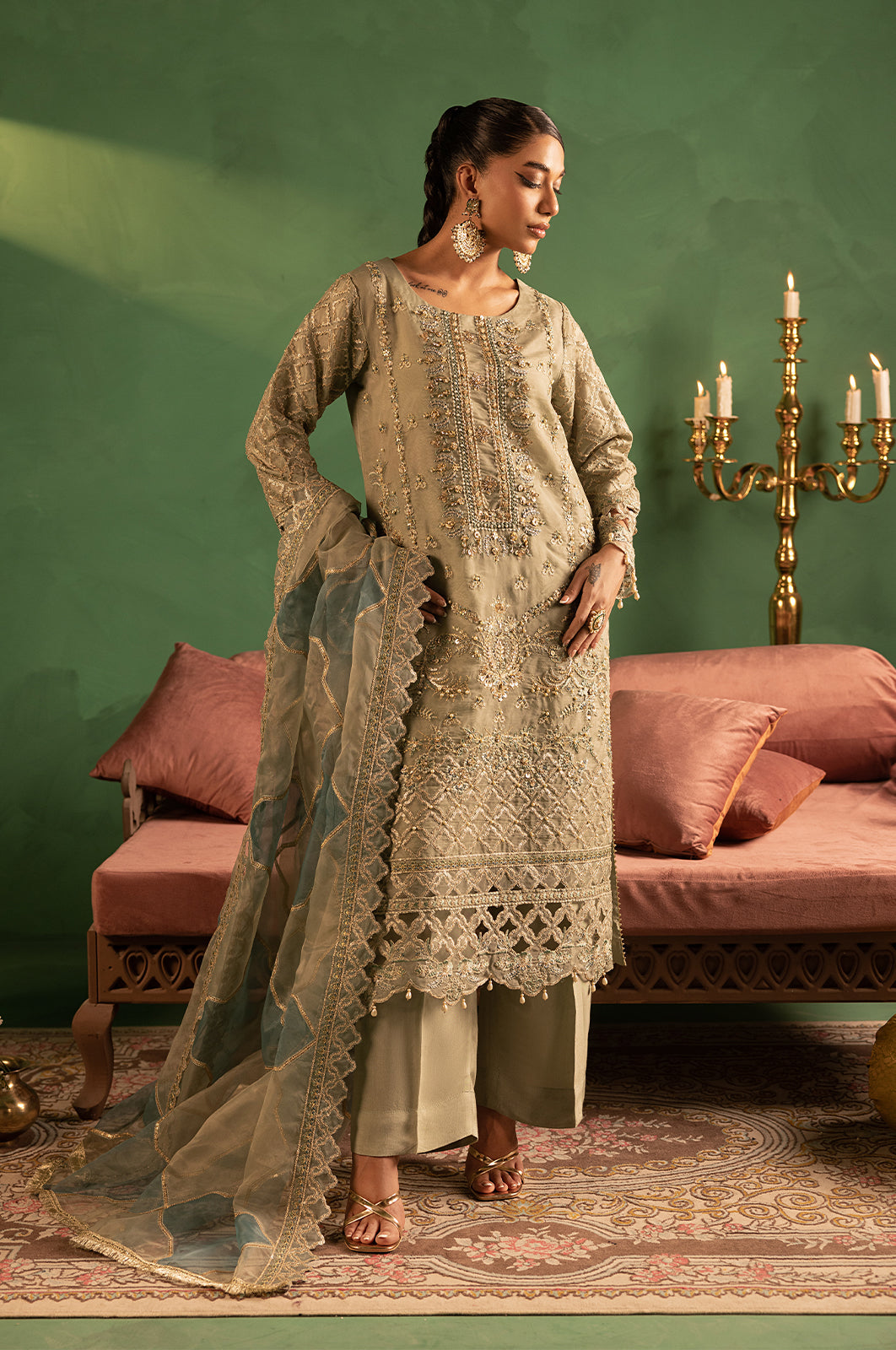 Diara Couture | Aaraish Formals | OHEEN - US-644 by Diara Couture - Designer Dress - Type: Ladies Clothes - Available at Libayah - 100% Original