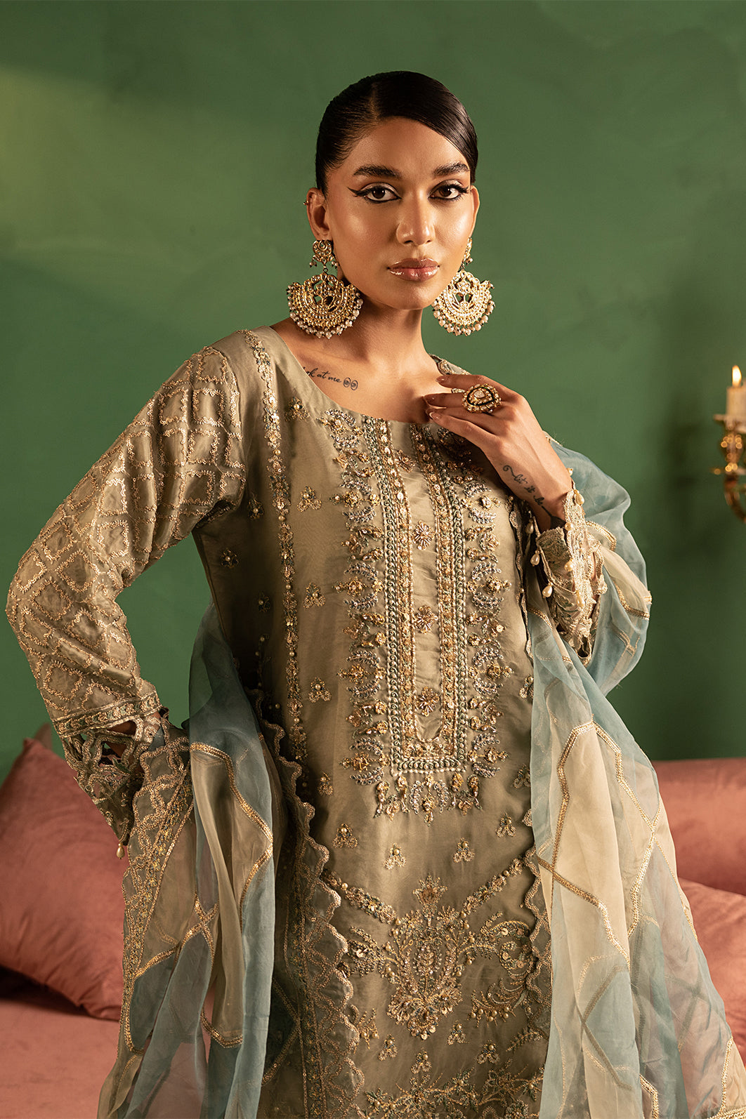 Diara Couture | Aaraish Formals | OHEEN - US-644 by Diara Couture - Designer Dress - Type: Ladies Clothes - Available at Libayah - 100% Original