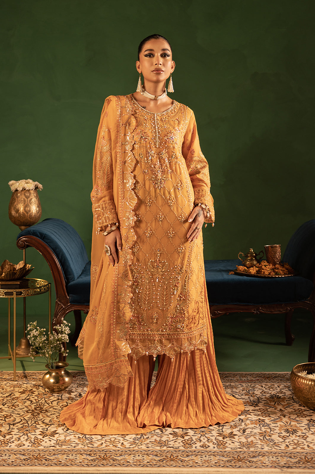 Diara Couture | Aaraish Formals | HAYA - SF-15 by Diara Couture - Designer Dress - Type: Ladies Clothes - Available at Libayah - 100% Original