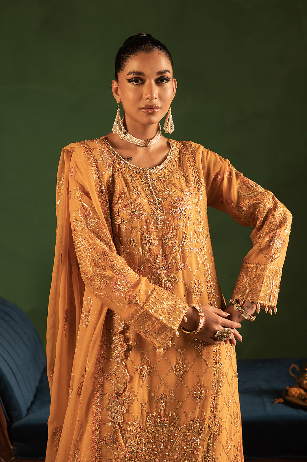 Diara Couture | Aaraish Formals | HAYA - SF-15 by Diara Couture - Designer Dress - Type: Ladies Clothes - Available at Libayah - 100% Original