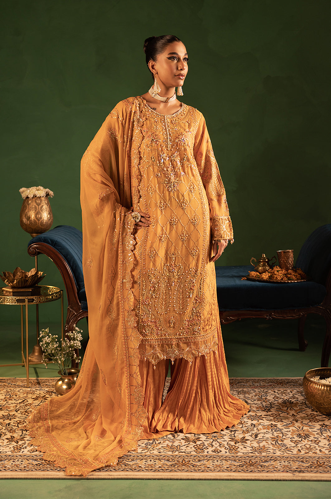 Diara Couture | Aaraish Formals | HAYA - SF-15 by Diara Couture - Designer Dress - Type: Ladies Clothes - Available at Libayah - 100% Original