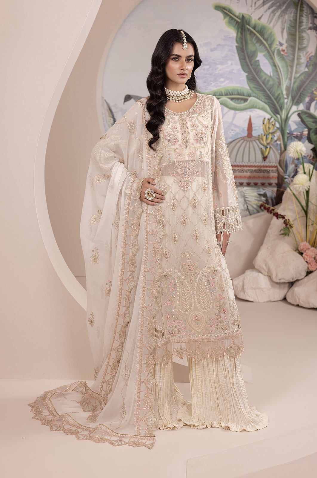 Diara Couture | Aaraish Formals | HAYA - SF-15 by Diara Couture - Designer Dress - Type: Ladies Clothes - Available at Libayah - 100% Original