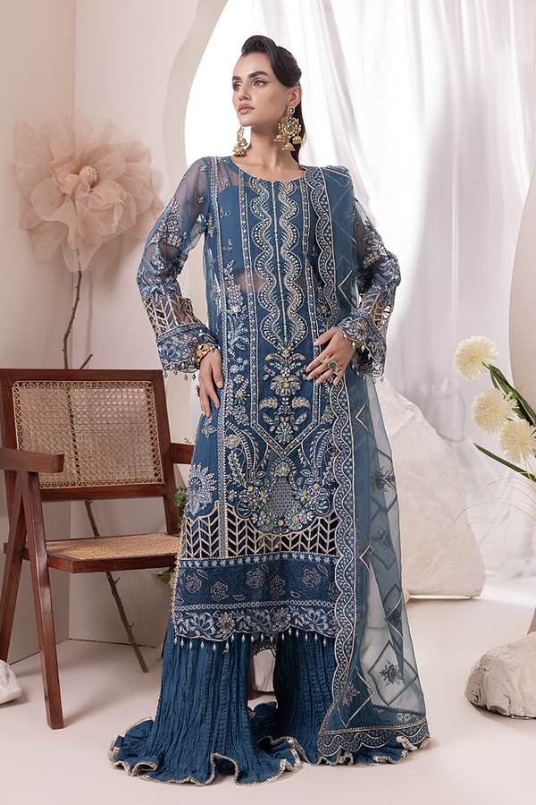 Diara Couture | Aaraish Formals | YESRA - US-647 by Diara Couture - Designer Dress - Type: Ladies Clothes - Available at Libayah - 100% Original