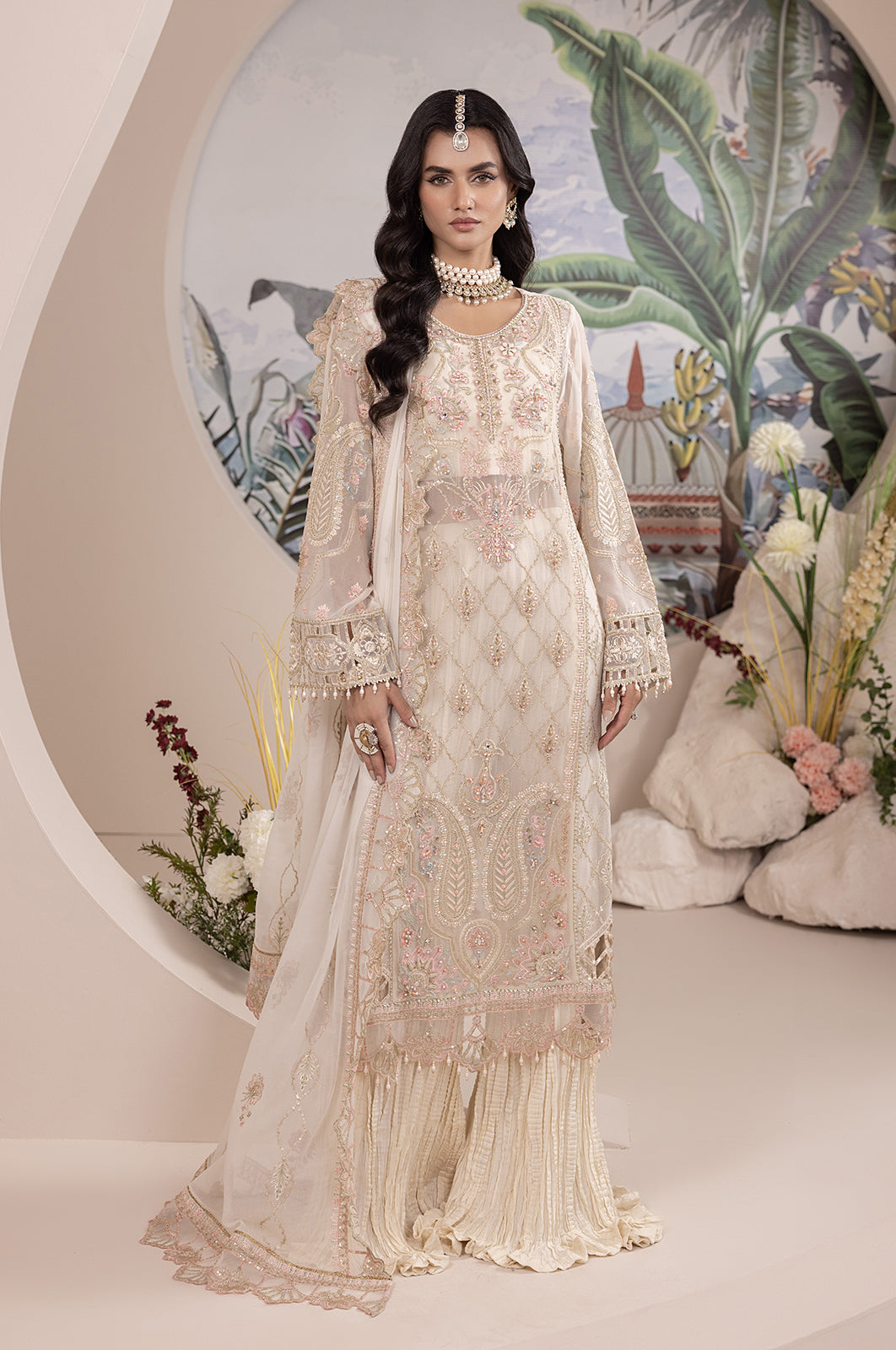 Diara Couture | Aaraish Formals | HAYA - SF-15 by Diara Couture - Designer Dress - Type: Ladies Clothes - Available at Libayah - 100% Original