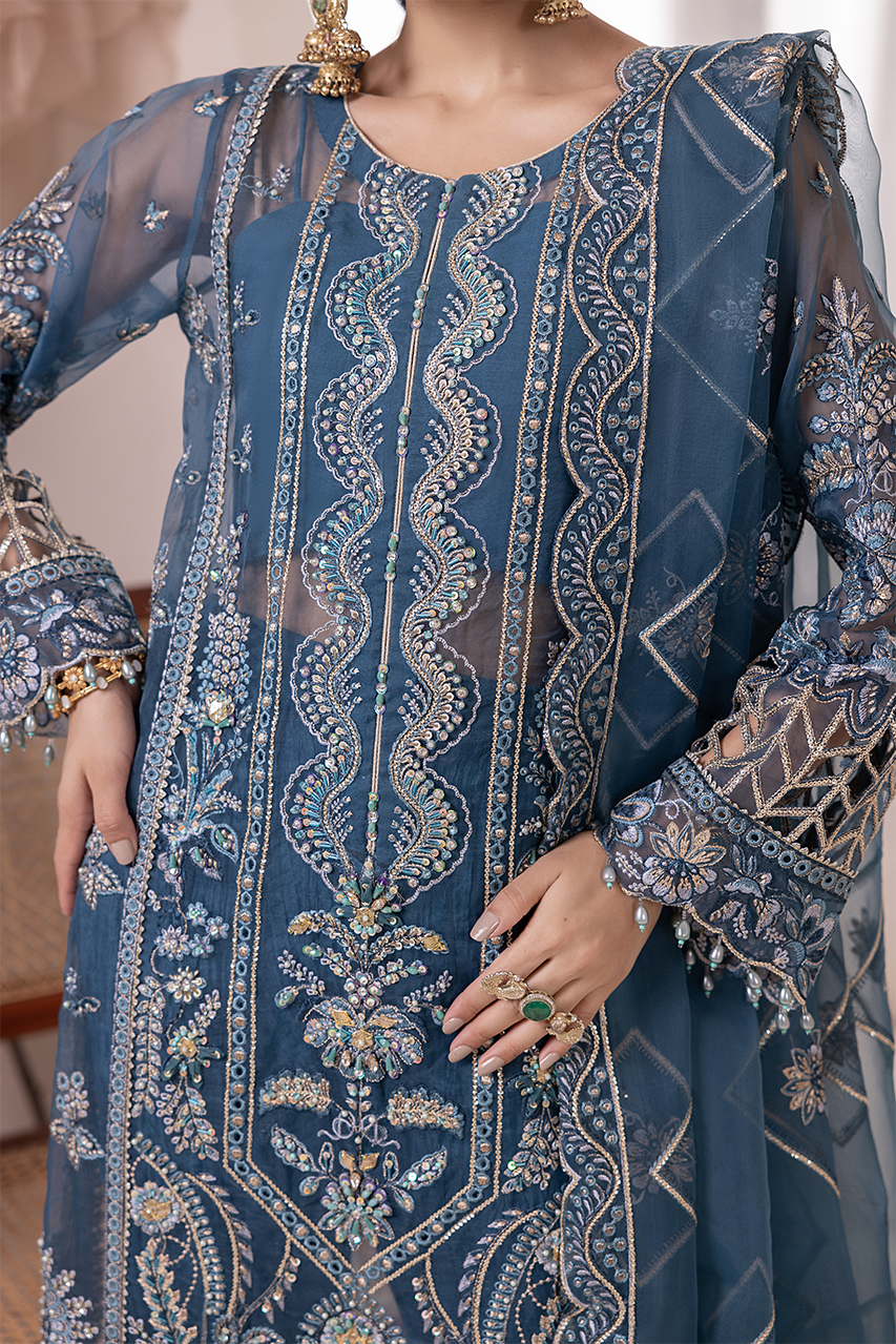 Diara Couture | Aaraish Formals | YESRA - US-647 by Diara Couture - Designer Dress - Type: Ladies Clothes - Available at Libayah - 100% Original