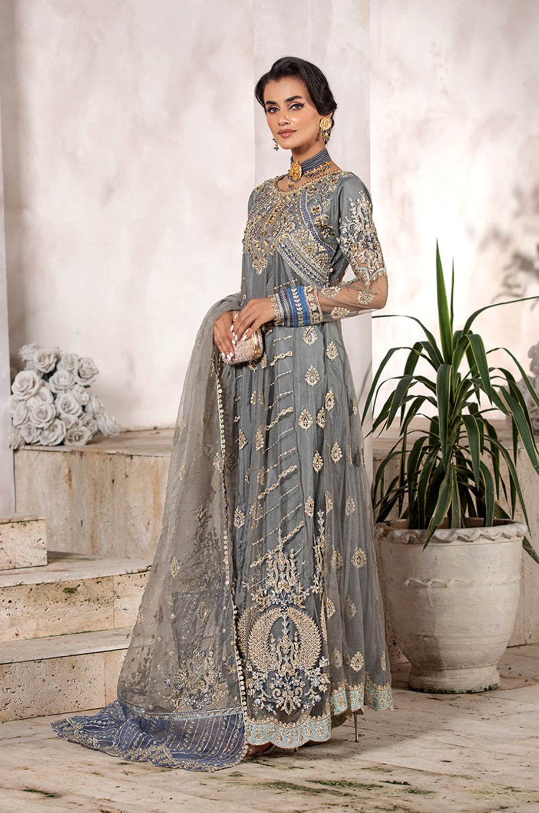 Diara Couture | Abrish Wedding Formals | RUTAAB by Diara Couture - Designer Dress - Type: Ladies Clothes - Available at Libayah - 100% Original