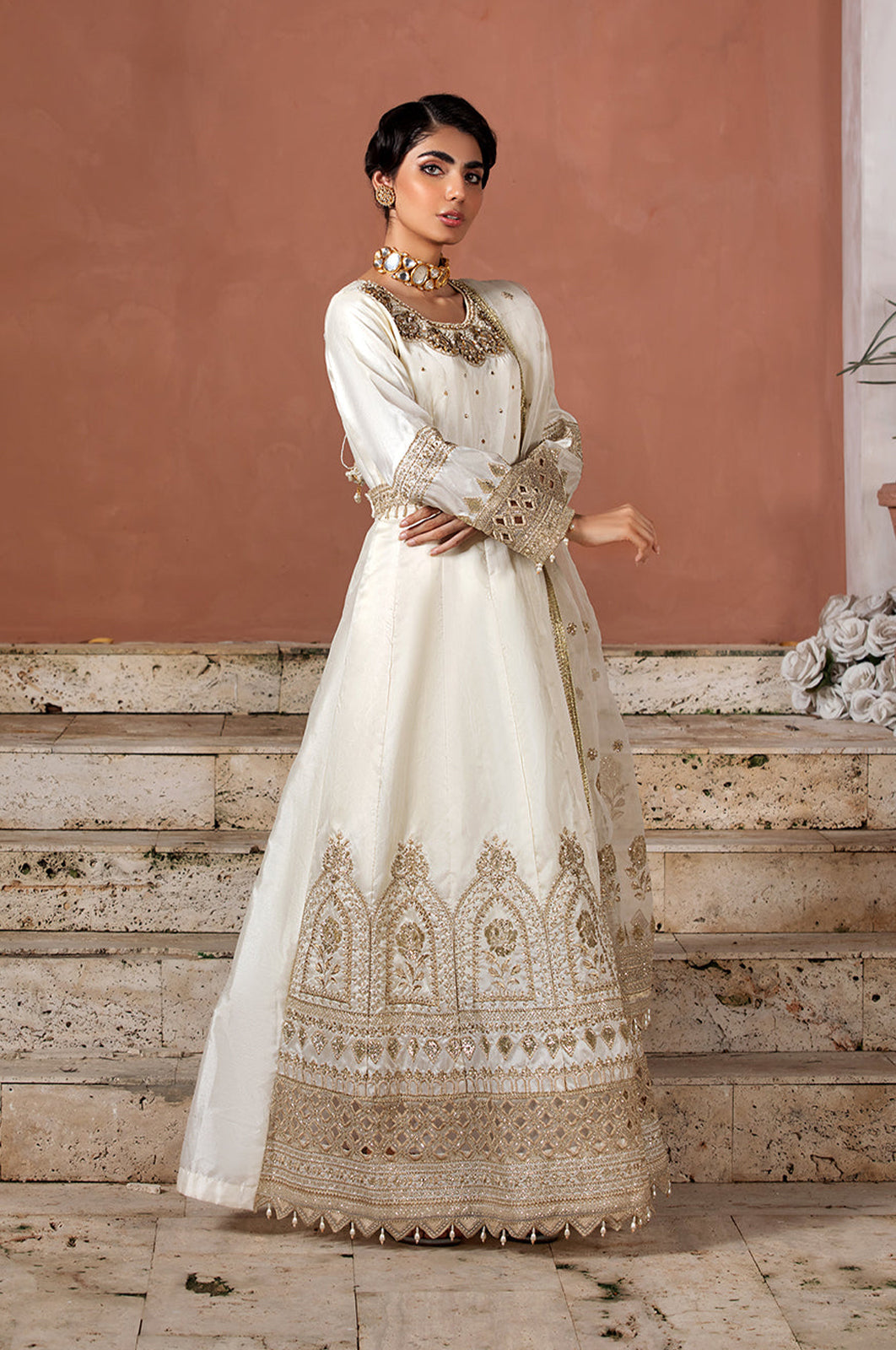 Diara Couture | Abrish Wedding Formals |  KEHKASHAN by Diara Couture - Designer Dress - Type: Ladies Clothes - Available at Libayah - 100% Original