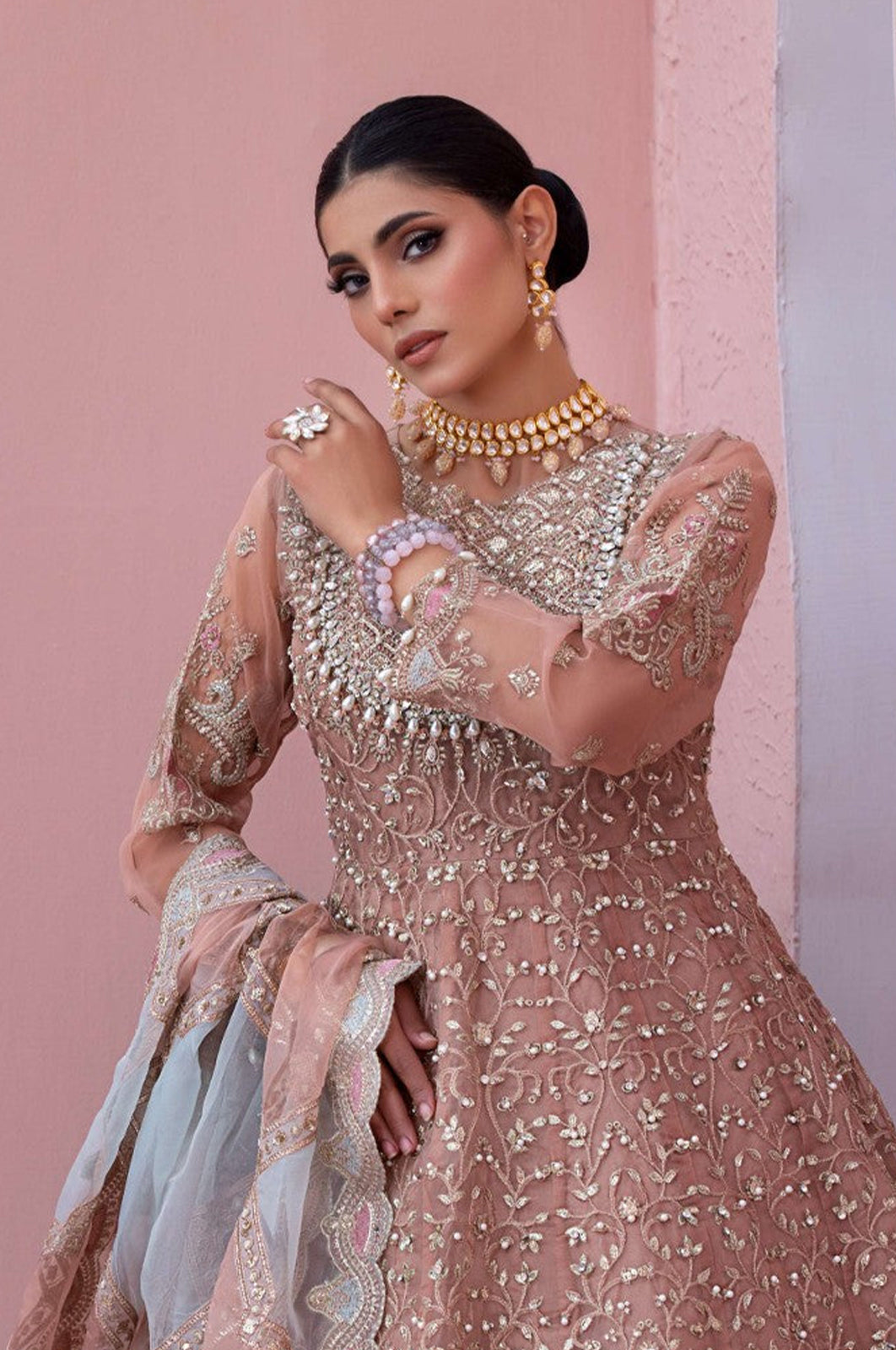 Diara Couture | Abrish Wedding Formals |  SHAHBANU - DF-13 by Diara Couture - Designer Dress - Type: Ladies Clothes - Available at Libayah - 100% Original