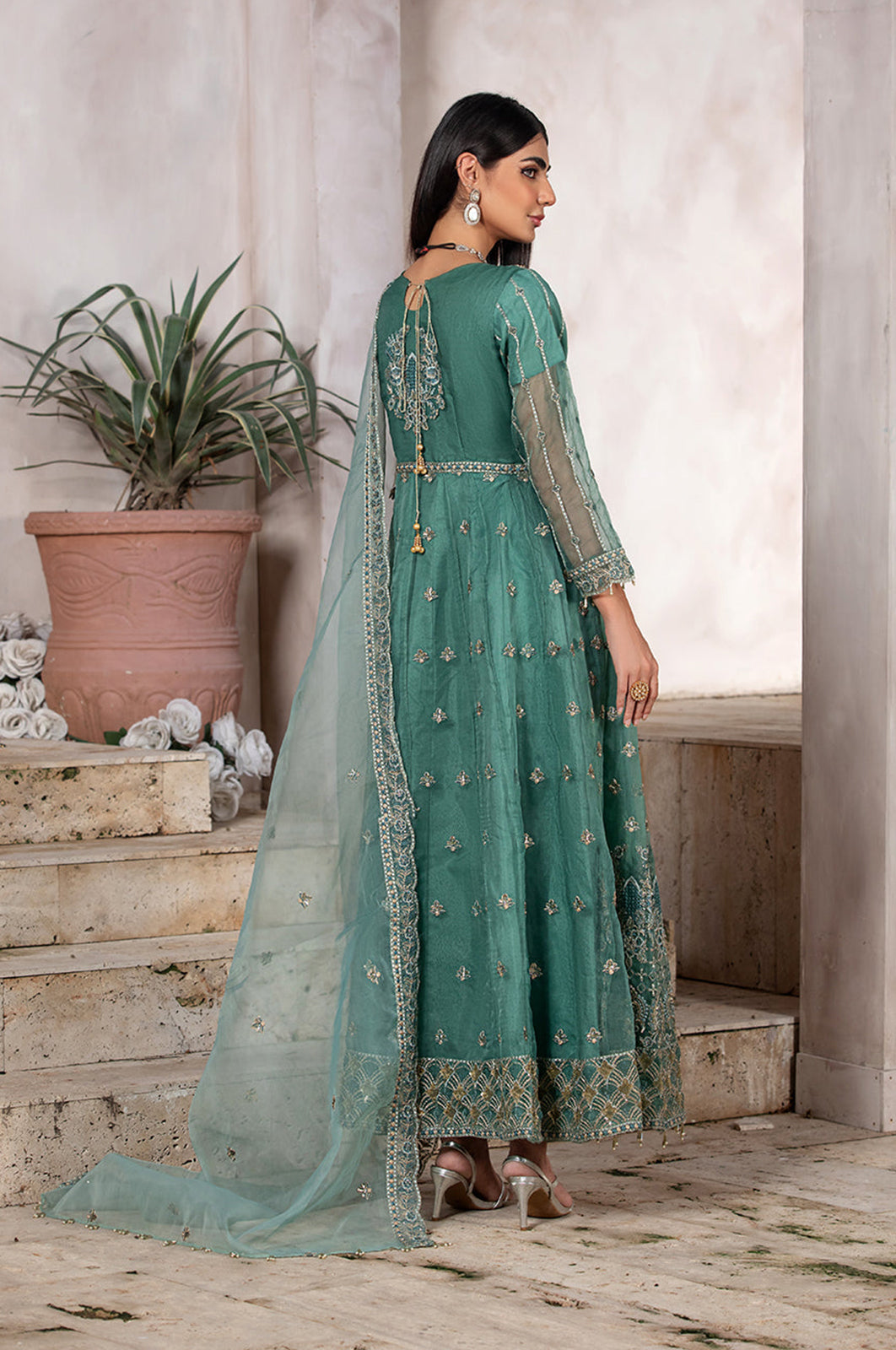 Diara Couture | Abrish Wedding Formals | MEHRAB by Diara Couture - Designer Dress - Type: Ladies Clothes - Available at Libayah - 100% Original