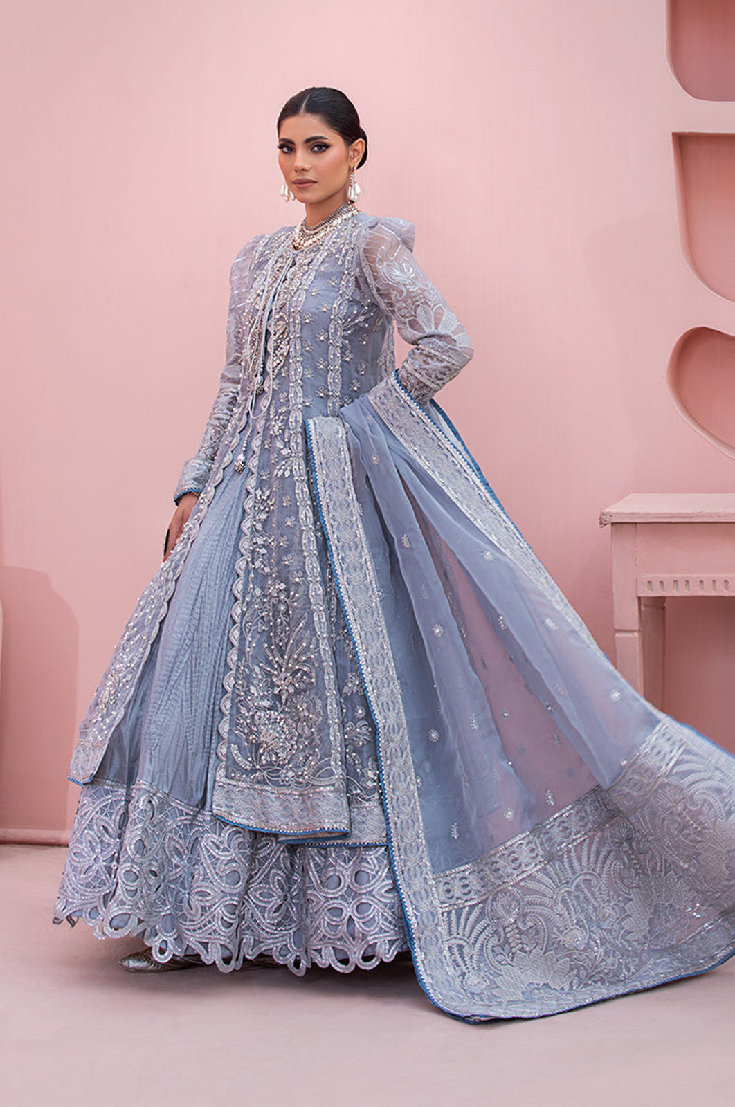 Diara Couture | Tabeer Wedding Formals | HEER by Diara Couture - Designer Dress - Type: Ladies Clothes - Available at Libayah - 100% Original