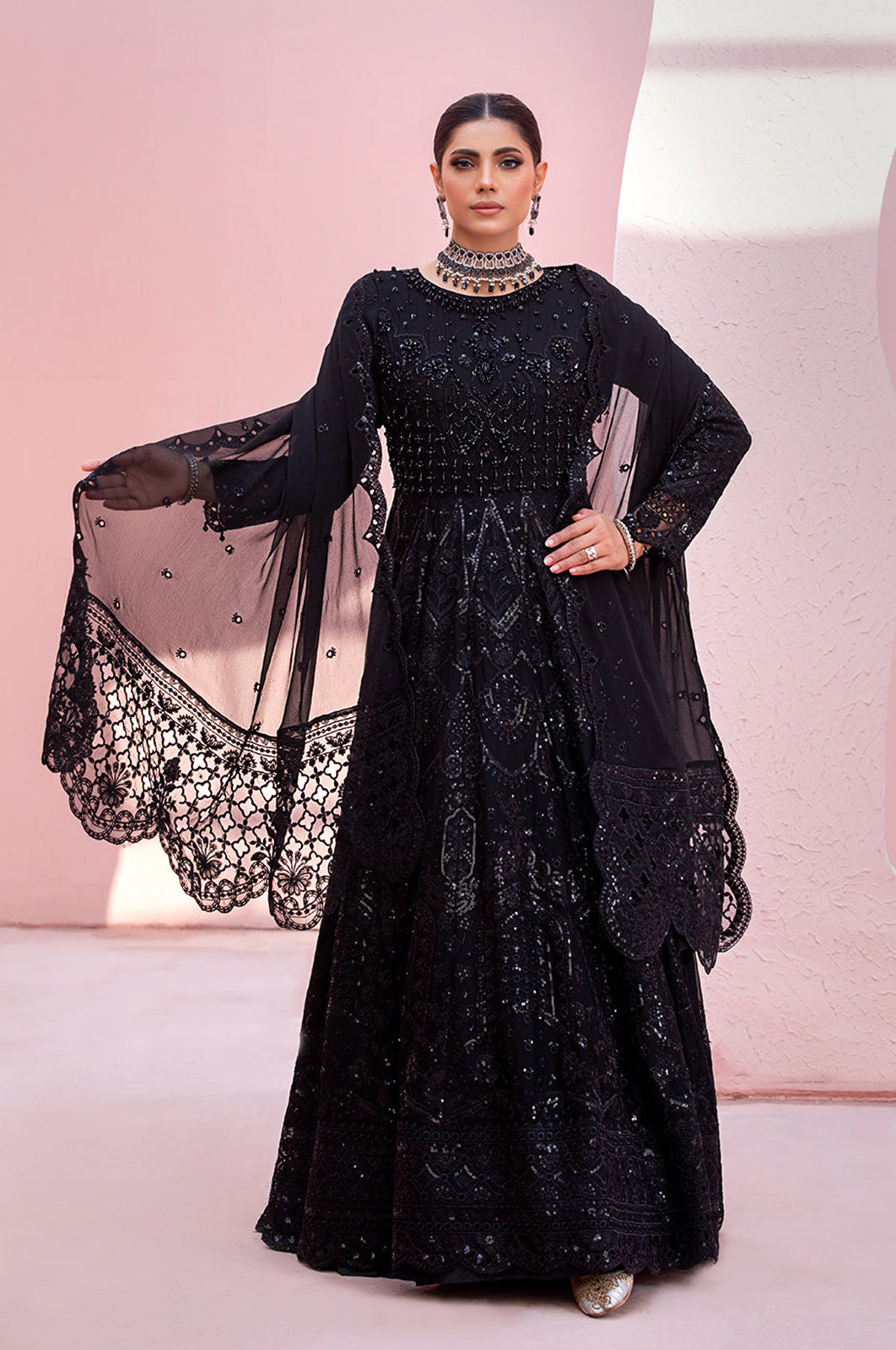 Diara Couture | Tabeer Wedding Formals | ELAISA by Diara Couture - Designer Dress - Type: Ladies Clothes - Available at Libayah - 100% Original