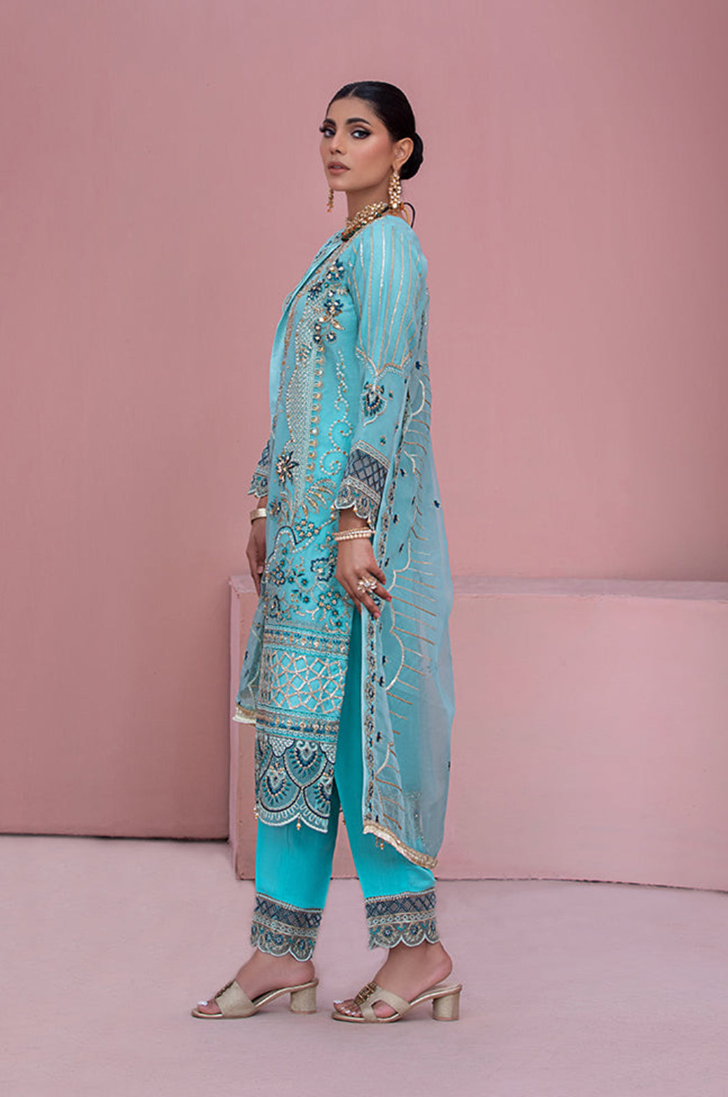 Diara Couture | Tabeer Wedding Formals | SIDRISH by Diara Couture - Designer Dress - Type: Ladies Clothes - Available at Libayah - 100% Original