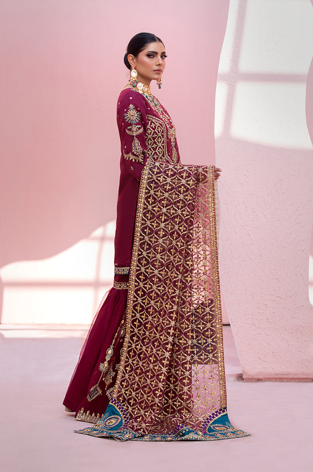 Diara Couture | Tabeer Wedding Formals | ZONAISHA by Diara Couture - Designer Dress - Type: Ladies Clothes - Available at Libayah - 100% Original