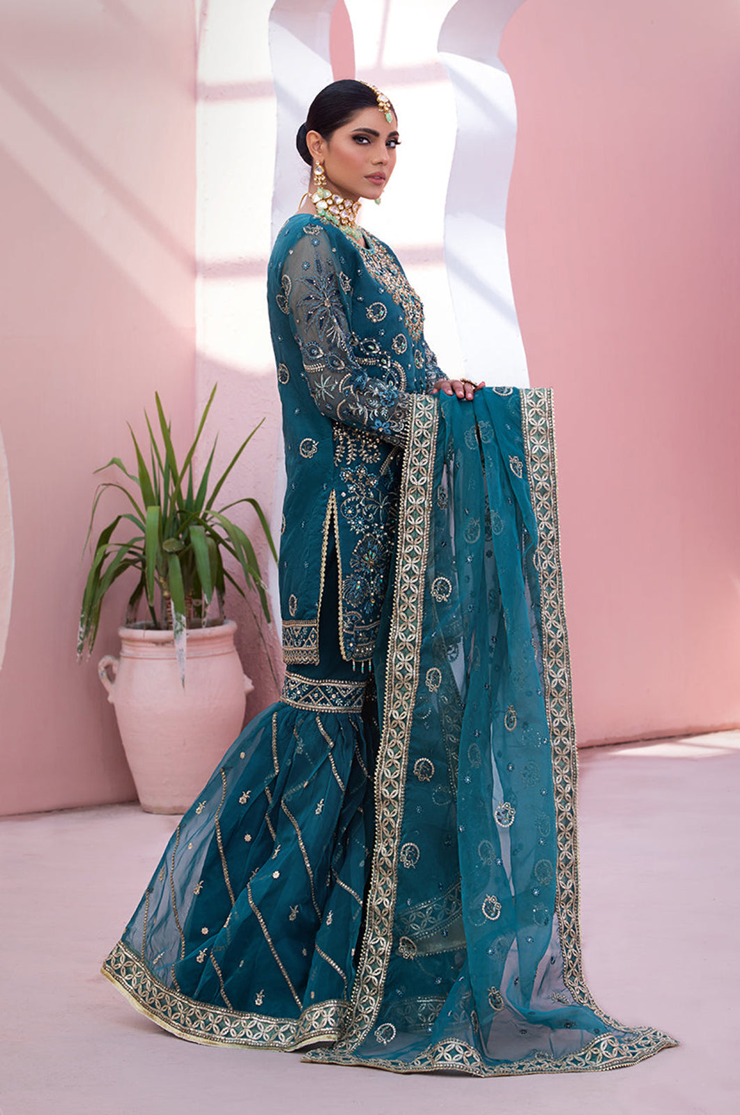 Diara Couture | Tabeer Wedding Formals | AILA - UA-02 by Diara Couture - Designer Dress - Type: Ladies Clothes - Available at Libayah - 100% Original