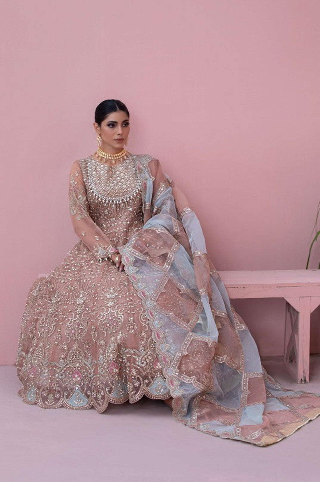 Diara Couture | Tabeer Wedding Formals | SHAHBANU by Diara Couture - Designer Dress - Type: Ladies Clothes - Available at Libayah - 100% Original