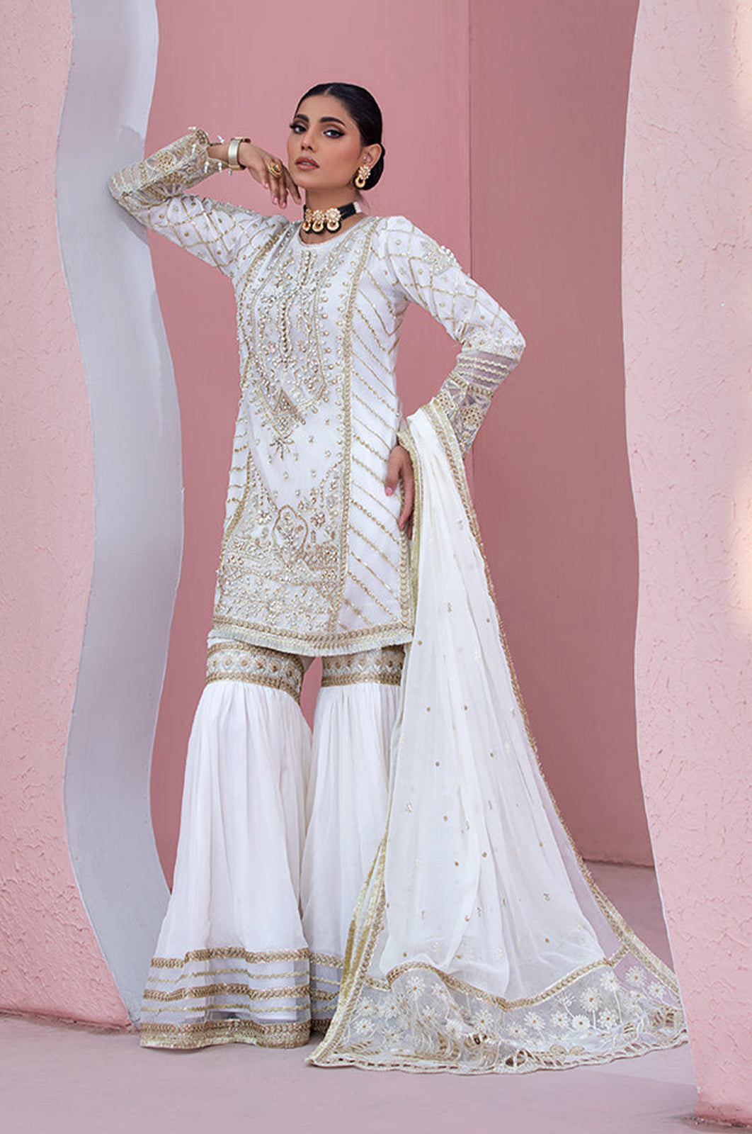 Diara Couture | Tabeer Wedding Formals | YASHMA by Diara Couture - Designer Dress - Type: Ladies Clothes - Available at Libayah - 100% Original