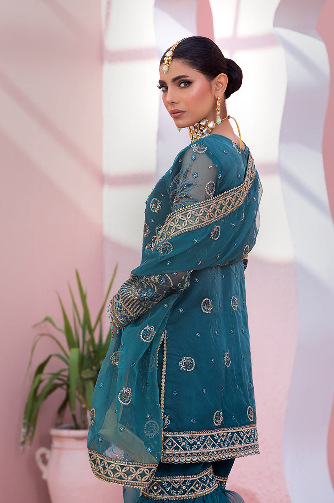 Diara Couture | Tabeer Wedding Formals | AILA - UA-02 by Diara Couture - Designer Dress - Type: Ladies Clothes - Available at Libayah - 100% Original