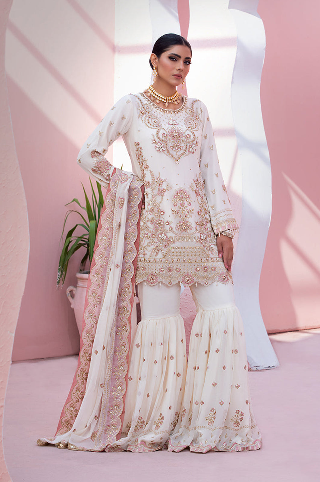 Diara Couture | Tabeer Wedding Formals | HALA by Diara Couture - Designer Dress - Type: Ladies Clothes - Available at Libayah - 100% Original