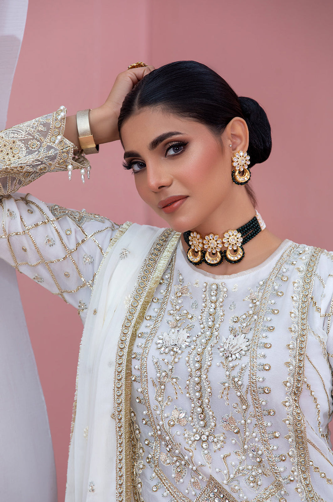 Diara Couture | Tabeer Wedding Formals | YASHMA by Diara Couture - Designer Dress - Type: Ladies Clothes - Available at Libayah - 100% Original