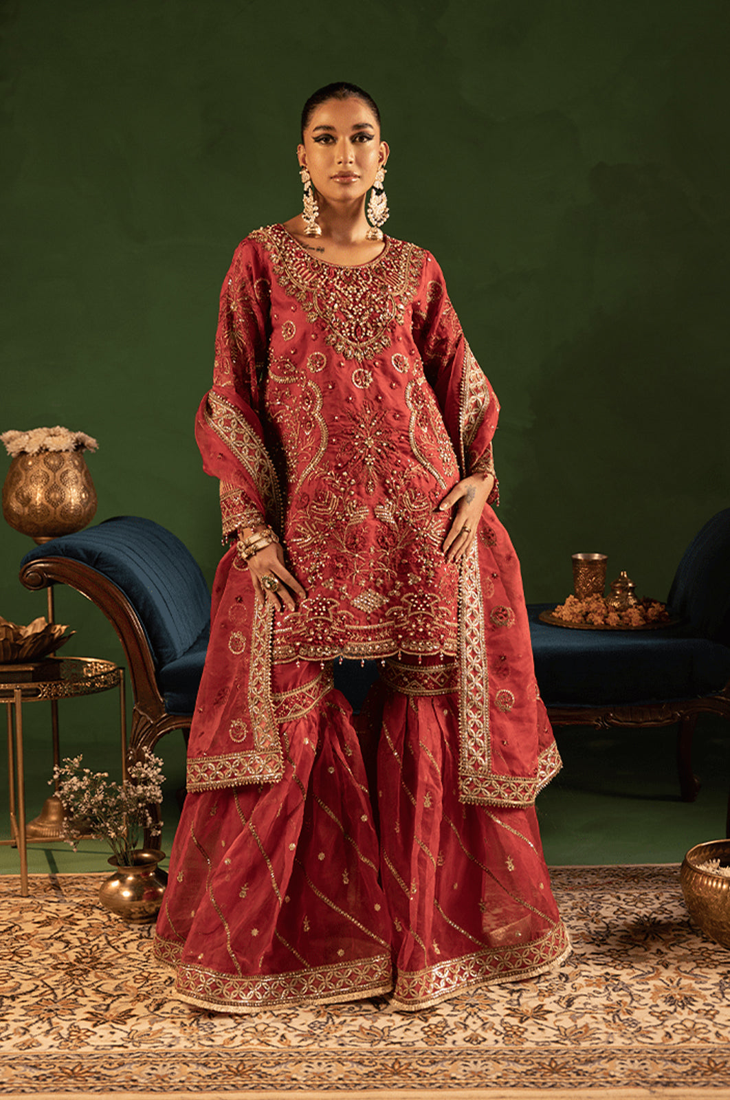 Diara Couture | Tabeer Wedding Formals | AILA by Diara Couture - Designer Dress - Type: Ladies Clothes - Available at Libayah - 100% Original