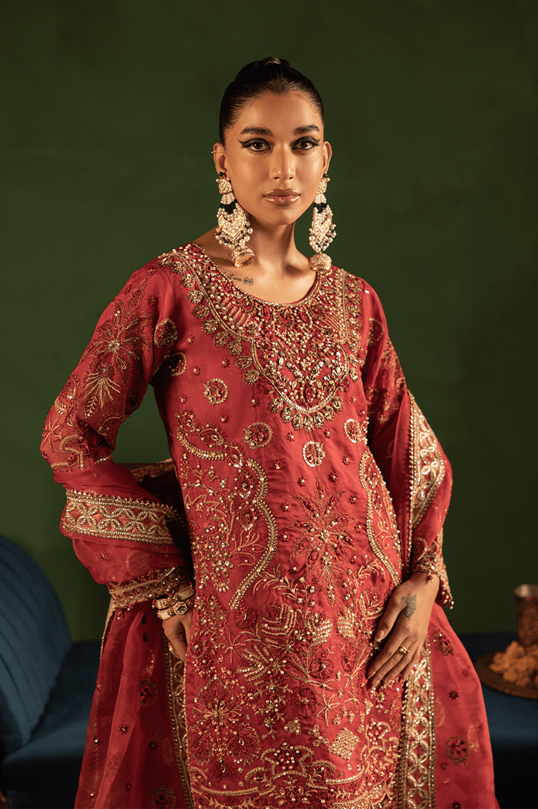 Diara Couture | Tabeer Wedding Formals | AILA by Diara Couture - Designer Dress - Type: Ladies Clothes - Available at Libayah - 100% Original
