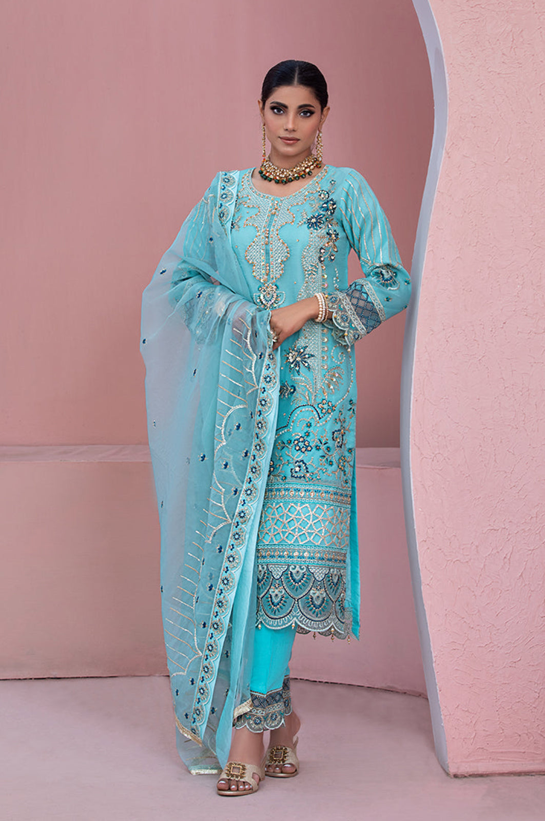 Diara Couture | Tabeer Wedding Formals | SIDRISH by Diara Couture - Designer Dress - Type: Ladies Clothes - Available at Libayah - 100% Original