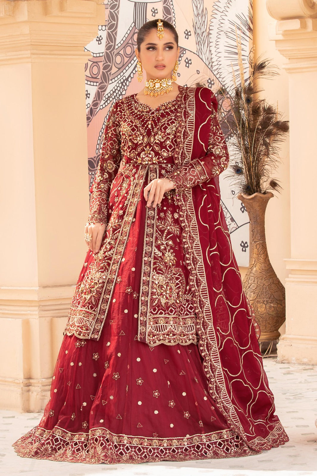 Diara Couture | Tehzeeb Wedding Formals | C. MAJESTY by Diara Couture - Designer Dress - Type: Ladies Clothes - Available at Libayah - 100% Original
