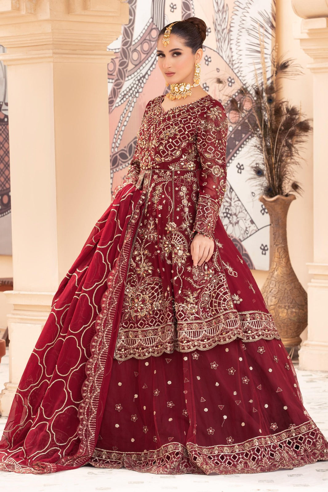 Diara Couture | Tehzeeb Wedding Formals | C. MAJESTY by Diara Couture - Designer Dress - Type: Ladies Clothes - Available at Libayah - 100% Original