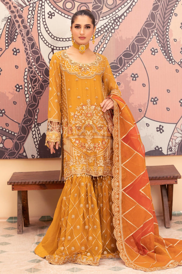 Diara Couture | Tehzeeb Wedding Formals |G. HARVEST by Diara Couture - Designer Dress - Type: Ladies Clothes - Available at Libayah - 100% Original