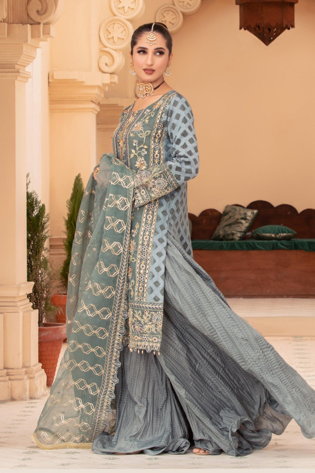 Diara Couture | Tehzeeb Wedding Formals |E. DREAM by Diara Couture - Designer Dress - Type: Ladies Clothes - Available at Libayah - 100% Original
