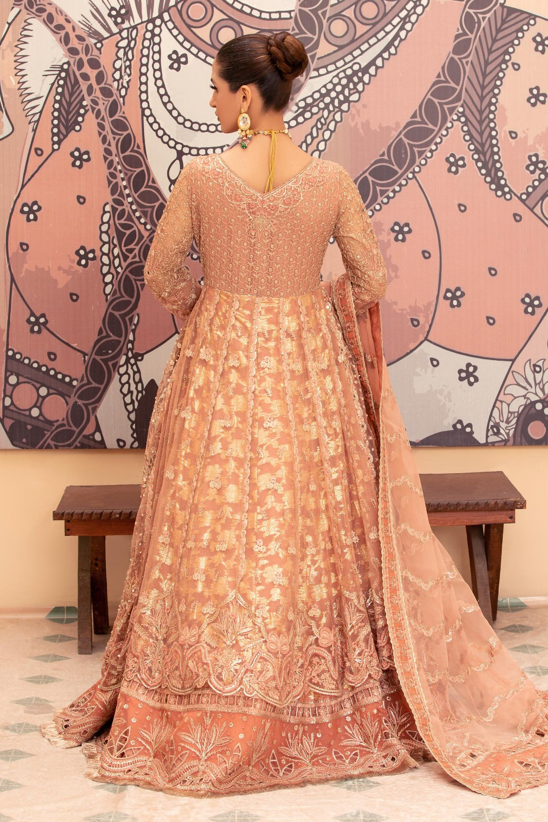 Diara Couture | Tehzeeb Wedding Formals | R. VOWS by Diara Couture - Designer Dress - Type: Ladies Clothes - Available at Libayah - 100% Original