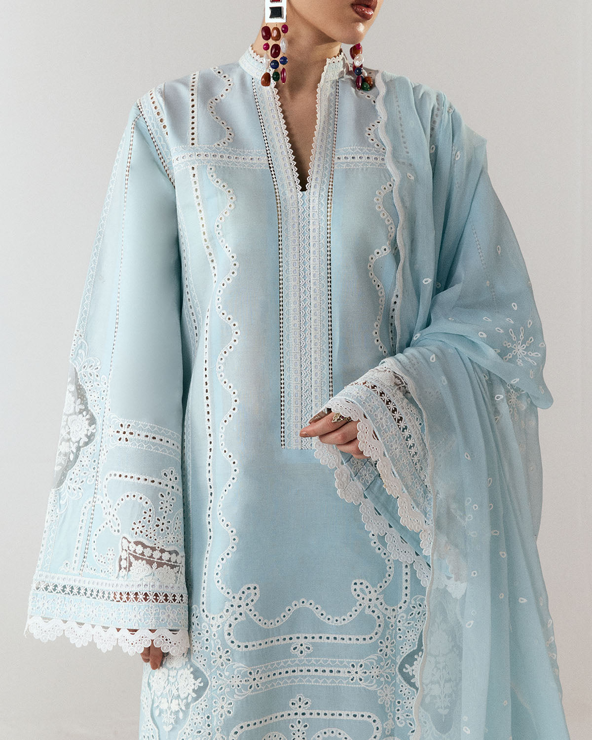 Jugnu | SS 26 Lawn | Dira by Jugnu - Designer Dress  - Type : Ladies Clothes - Available at Libayah - 100% Original 