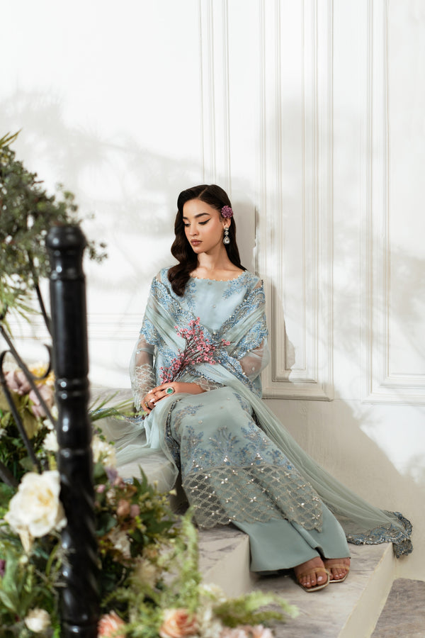 Azzal | Mishri Formals | Diyar by Azzal - Designer Dress - Type: Ladies Clothes - Available at Libayah - 100% Original