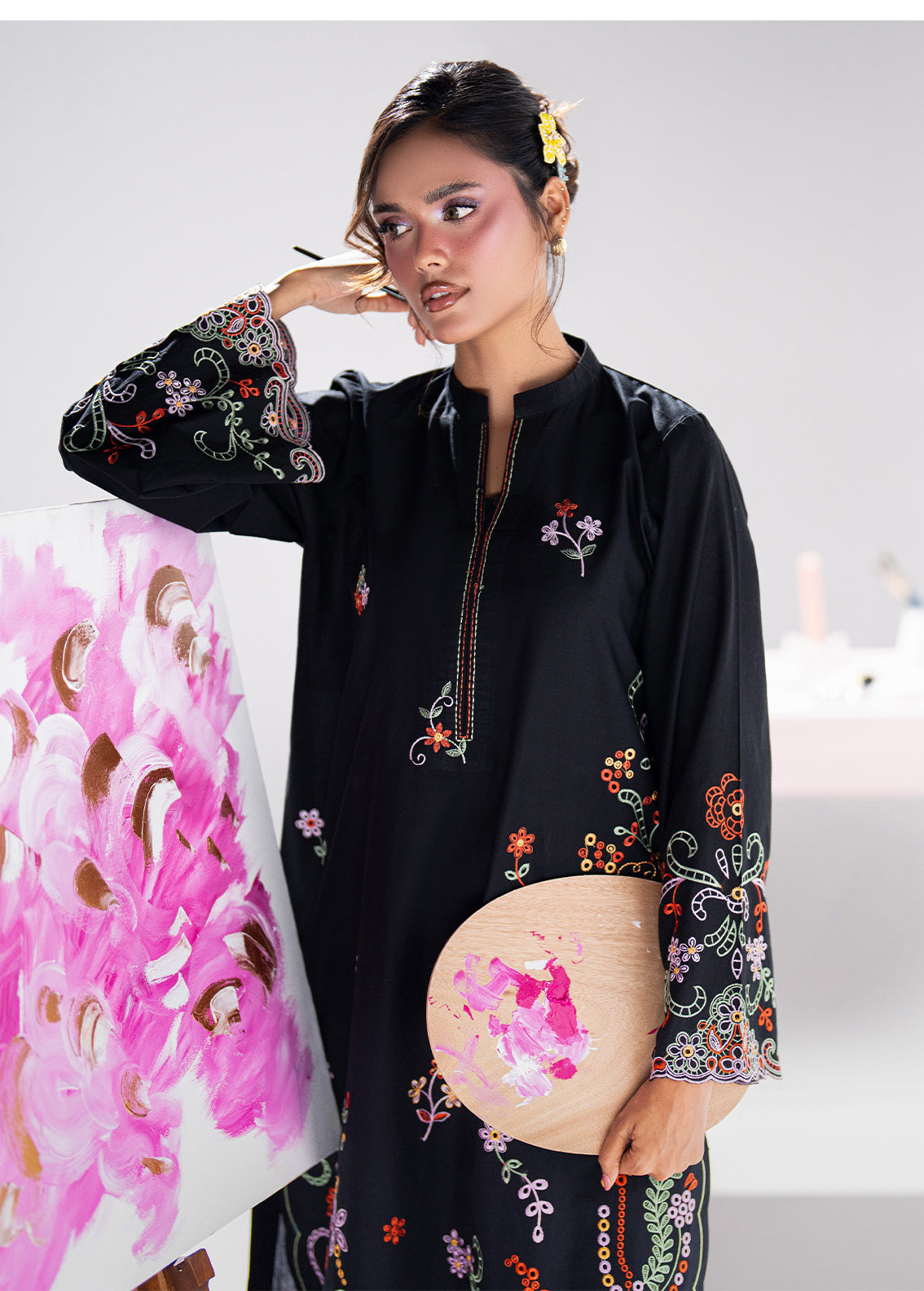 Sahane | Blush n Bliss Premium | LP63006 Midnight Petal by Sahane - Designer Dress  - Type : Ladies Clothes - Available at Libayah - 100% Original 