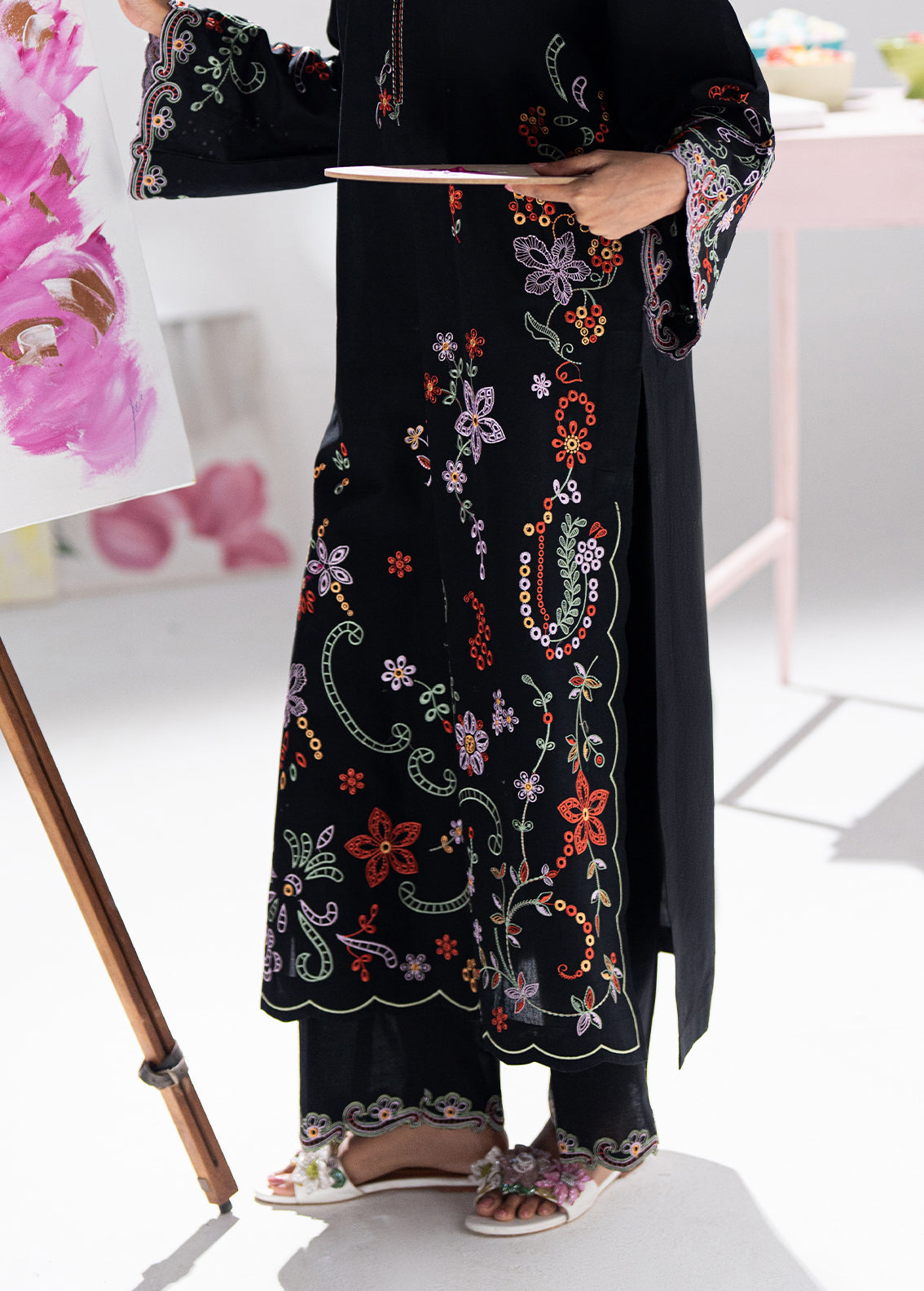 Sahane | Blush n Bliss Premium | LP63006 Midnight Petal by Sahane - Designer Dress  - Type : Ladies Clothes - Available at Libayah - 100% Original 