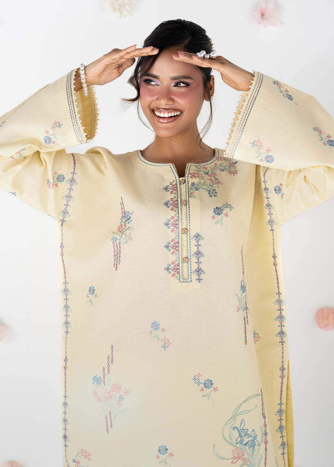 Sahane | Blush n Bliss Premium | LP63008 Honey Butter by Sahane - Designer Dress  - Type : Ladies Clothes - Available at Libayah - 100% Original 