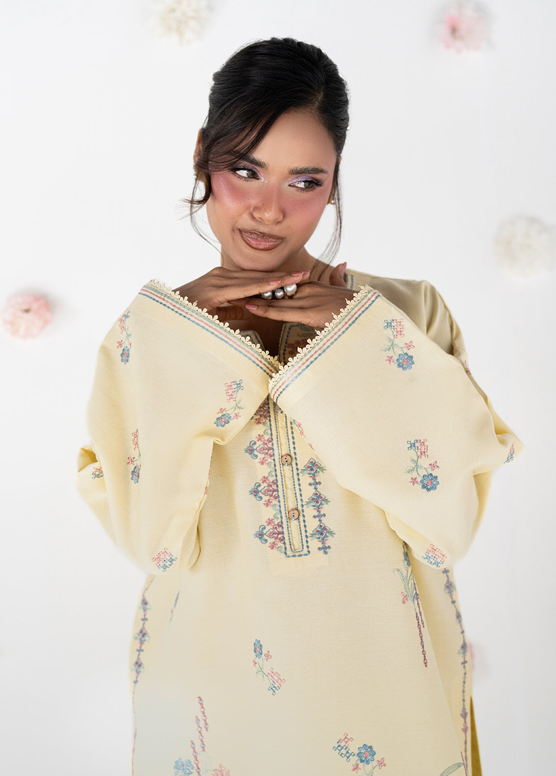 Sahane | Blush n Bliss Premium | LP63008 Honey Butter by Sahane - Designer Dress  - Type : Ladies Clothes - Available at Libayah - 100% Original 