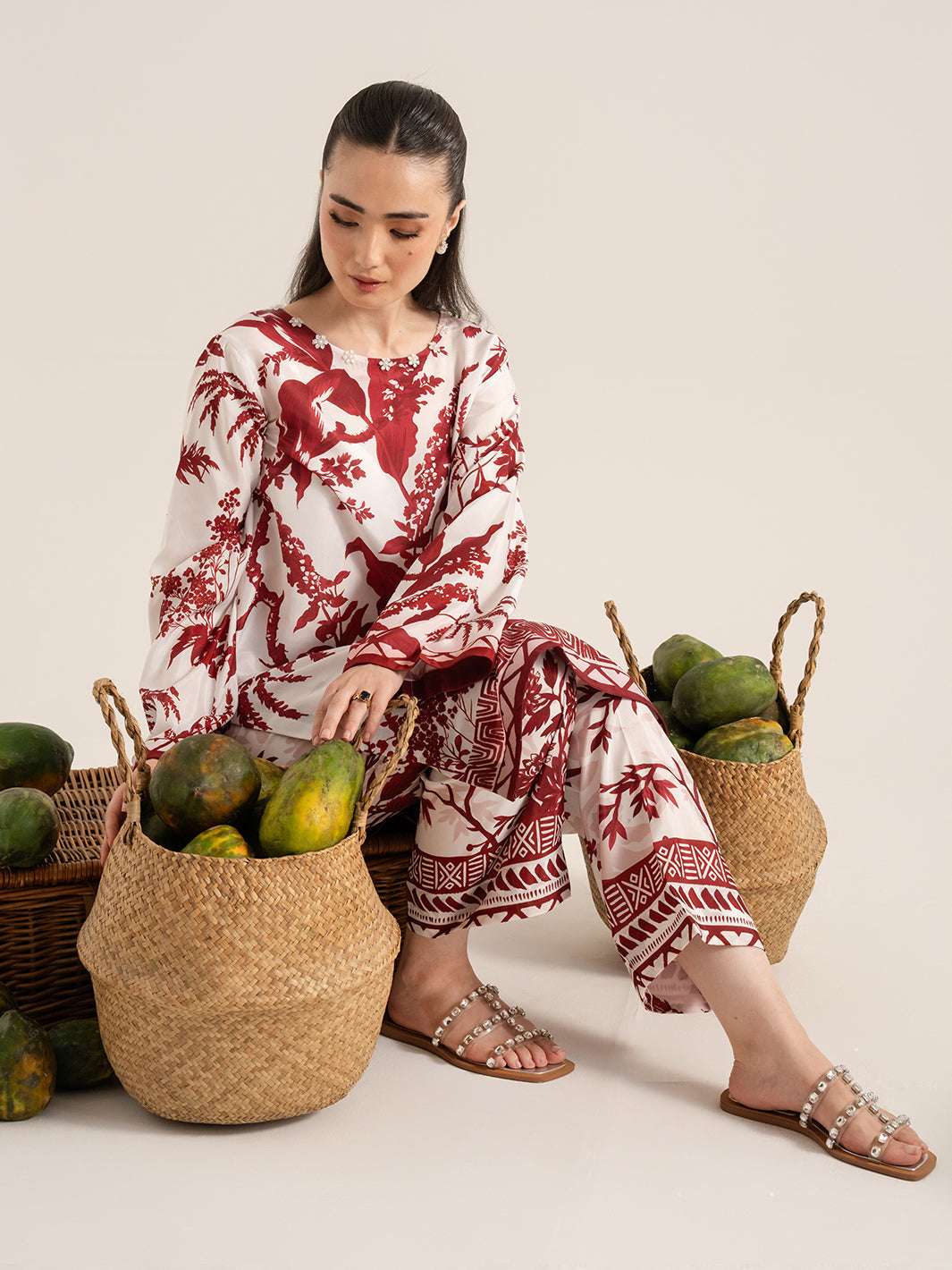 IZEL | Sunset street Pret | DUNE by Izel - Designer Dress  - Type : Ladies Clothes - Available at Libayah - 100% Original 