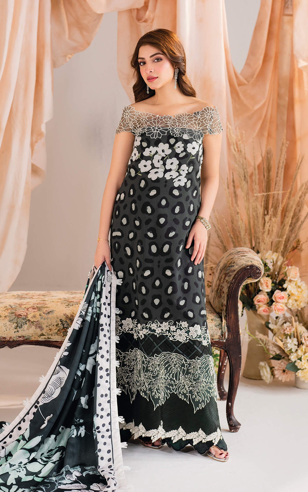 Asifa and Nabeel | Winter Meraki 24 | Dusk-MW-07 by Asifa and Nabeel - Designer Dress - Type: Ladies Clothes - Available at Libayah - 100% Original