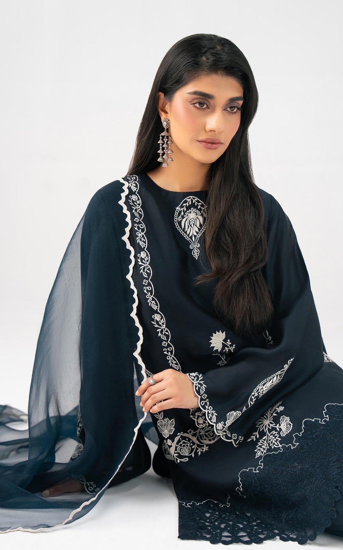 Afrozeh | Basic Pret 26 RTW | NACRE by Afrozeh - Designer Dress  - Type : Ladies Clothes - Available at Libayah - 100% Original 