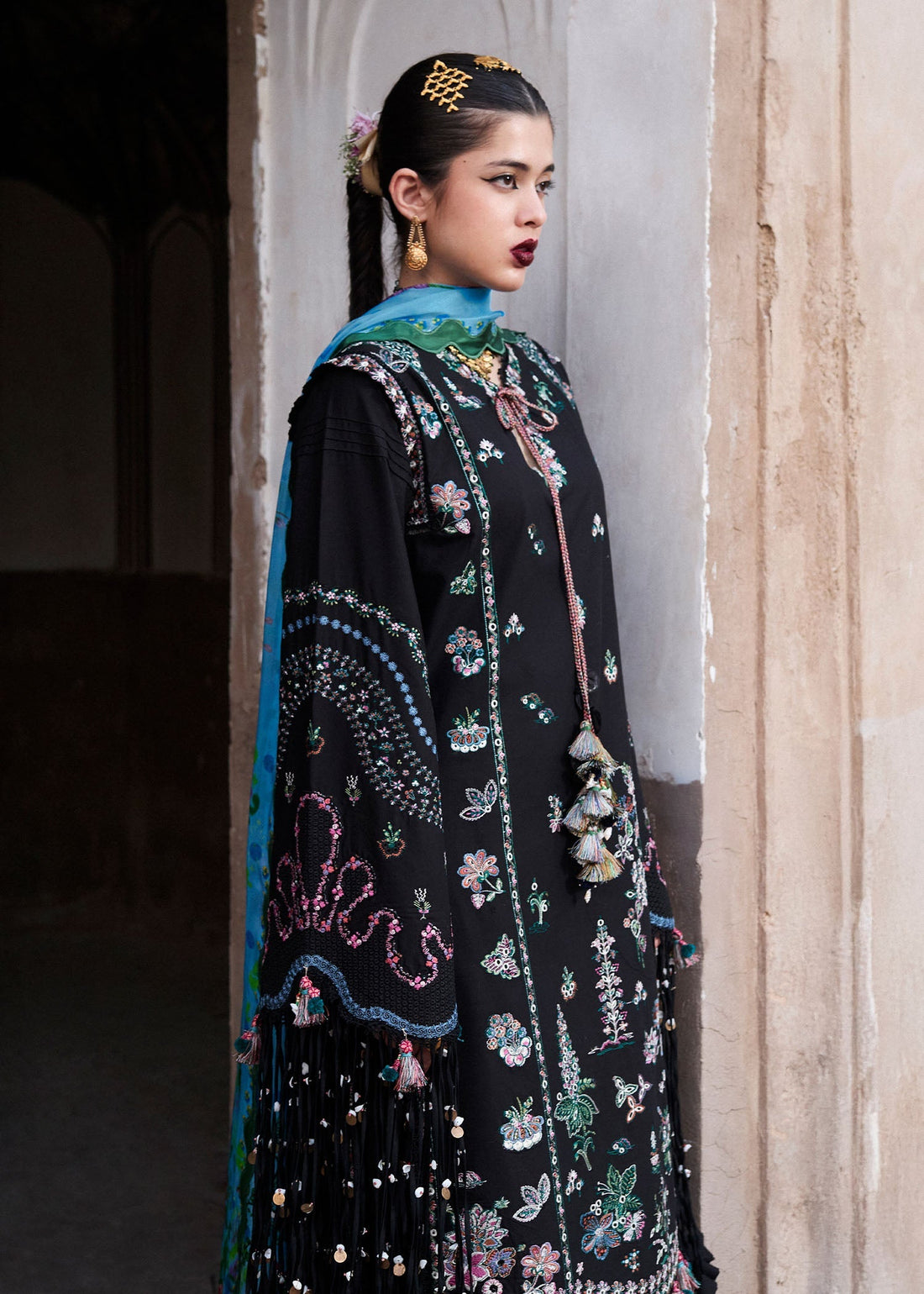 Hussain Rehar | Nirmal SS 25 | Arzo by Hussain Rehar - Designer Dress - Type: Ladies Clothes - Available at Libayah - 100% Original