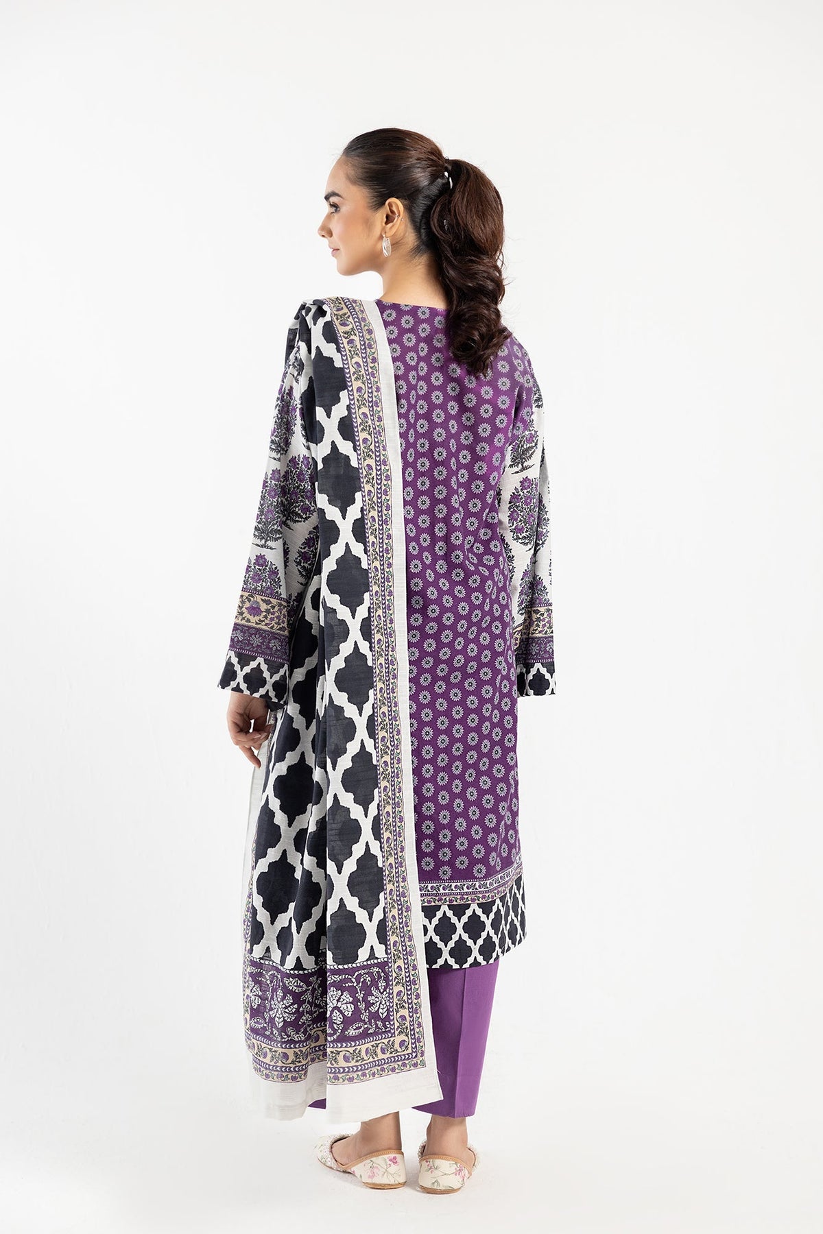 Ethnic | Winter Collection | E0460 by Ethnic - Designer Dress - Type: Ladies Clothes - Available at Libayah - 100% Original