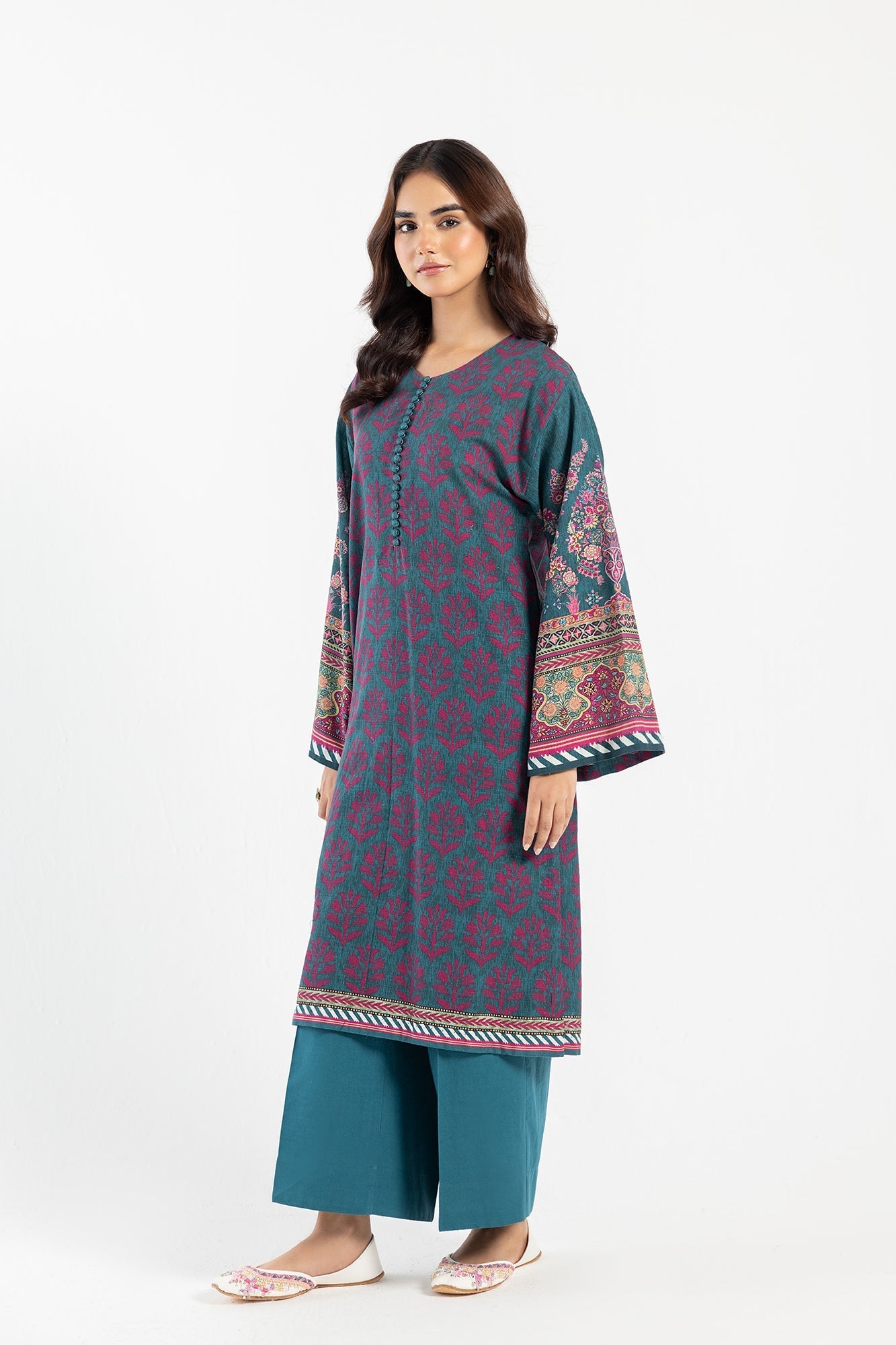Ethnic | Winter Collection | E0461 by Ethnic - Designer Dress - Type: Ladies Clothes - Available at Libayah - 100% Original