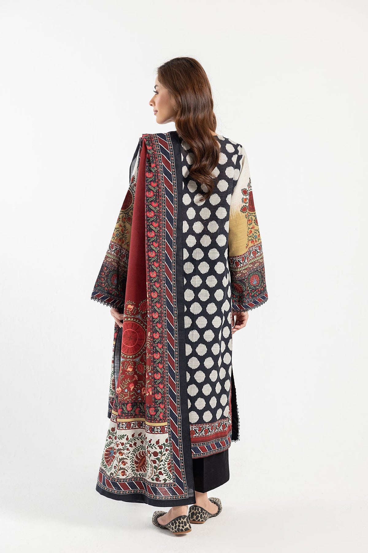 Ethnic | Winter Collection | W0464 by Ethnic - Designer Dress - Type: Ladies Clothes - Available at Libayah - 100% Original