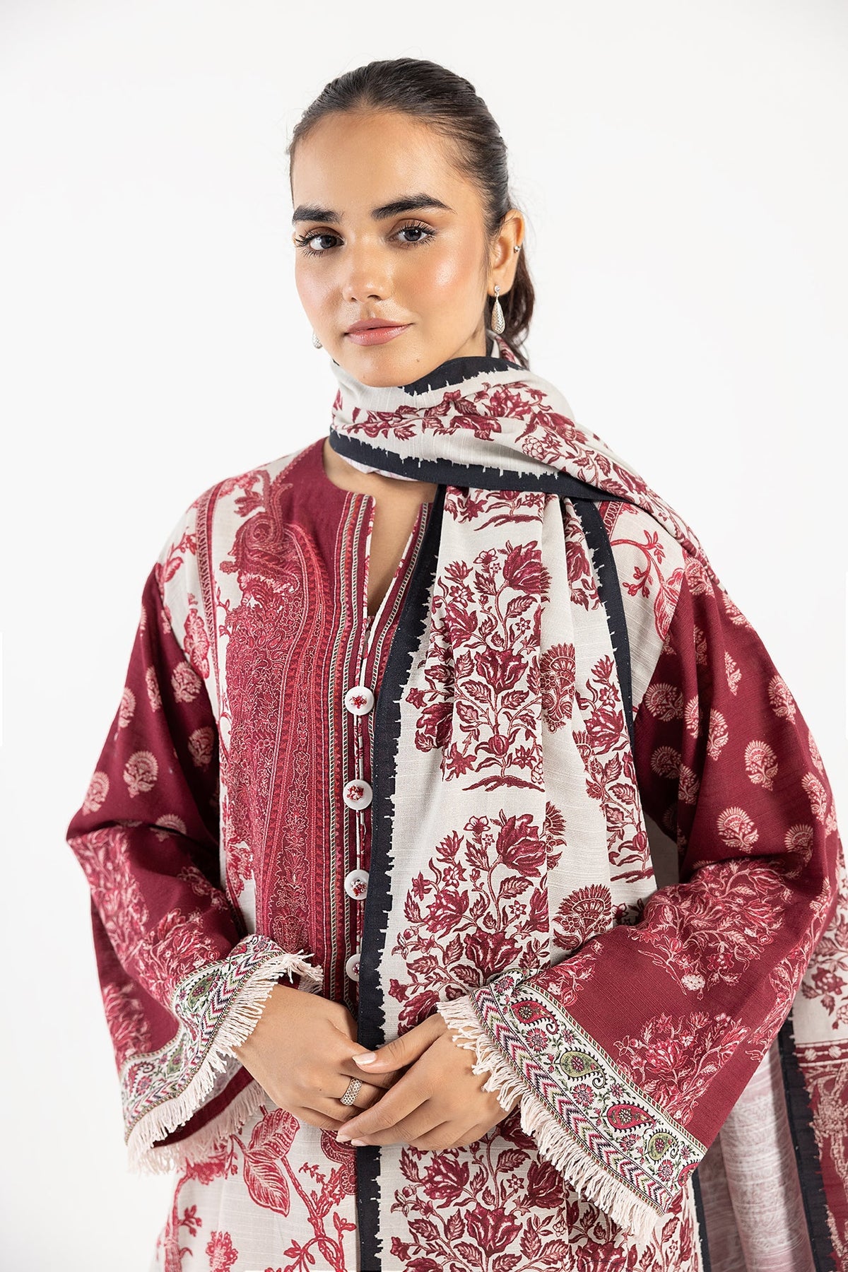 Ethnic | Winter Collection | EW0466 by Ethnic - Designer Dress - Type: Ladies Clothes - Available at Libayah - 100% Original