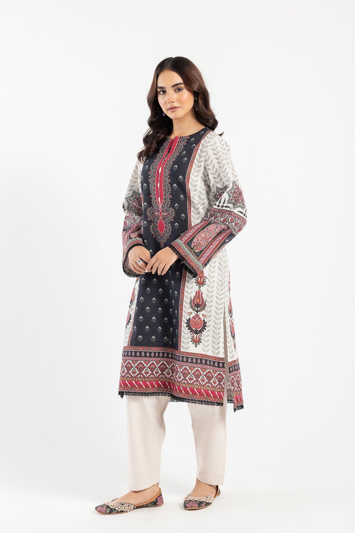 Ethnic | Winter Collection | EW0467 by Ethnic - Designer Dress - Type: Ladies Clothes - Available at Libayah - 100% Original