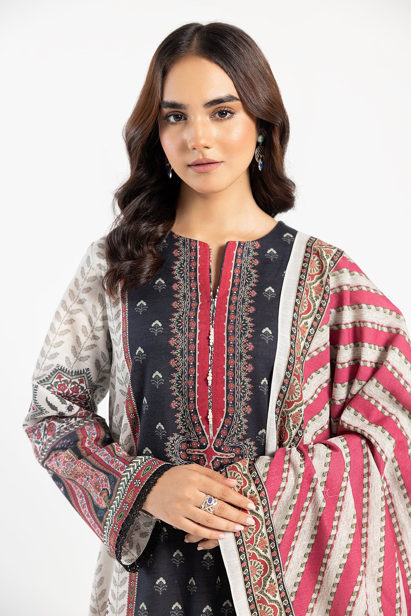 Ethnic | Winter Collection | EW0467 by Ethnic - Designer Dress - Type: Ladies Clothes - Available at Libayah - 100% Original