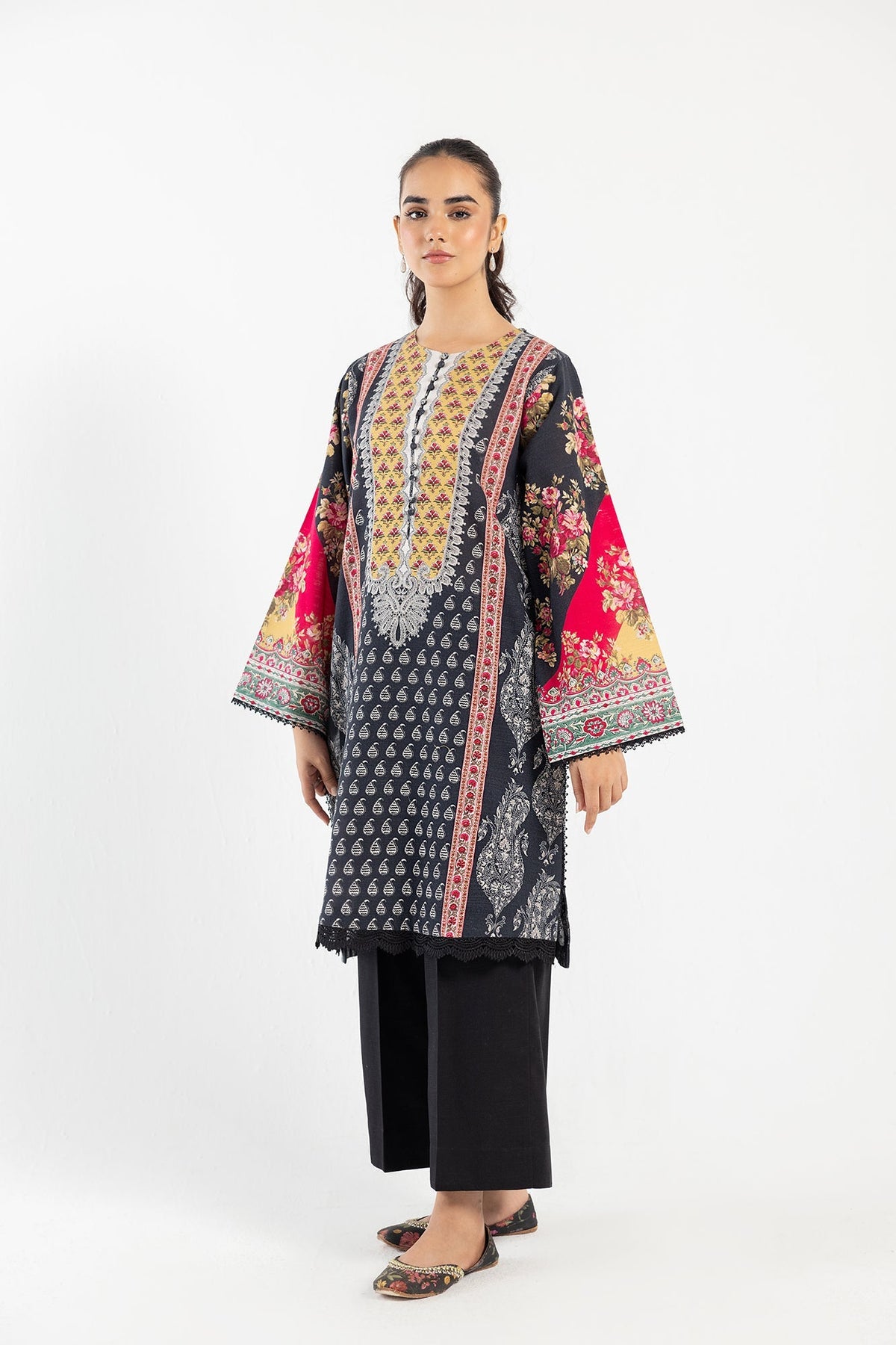 Ethnic | Winter Collection | E0468 by Ethnic - Designer Dress - Type: Ladies Clothes - Available at Libayah - 100% Original