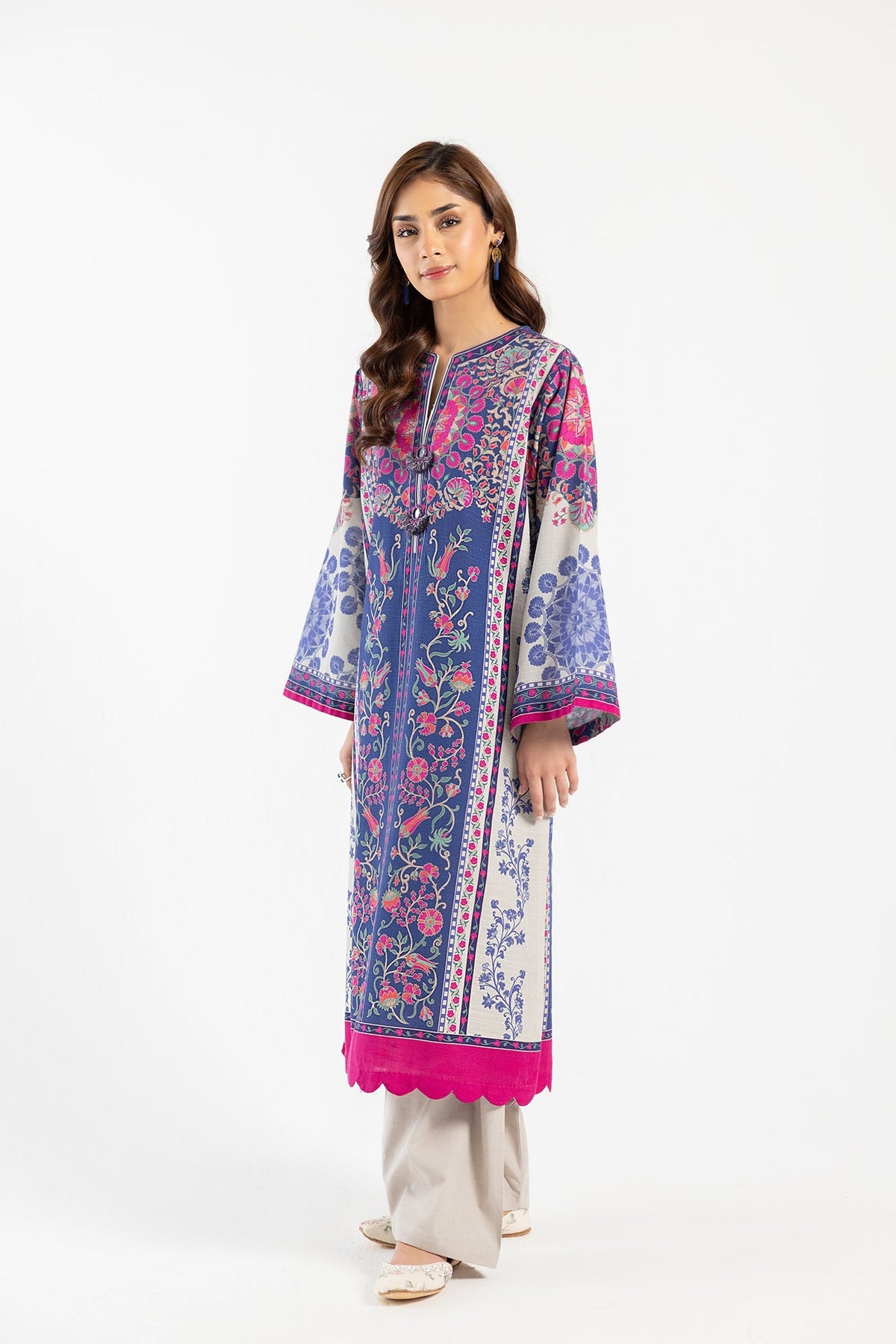 Ethnic | Winter Collection | E0470 by Ethnic - Designer Dress - Type: Ladies Clothes - Available at Libayah - 100% Original